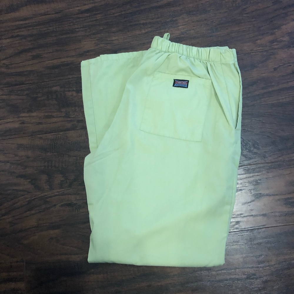 Light green Cherokee scrub bottoms